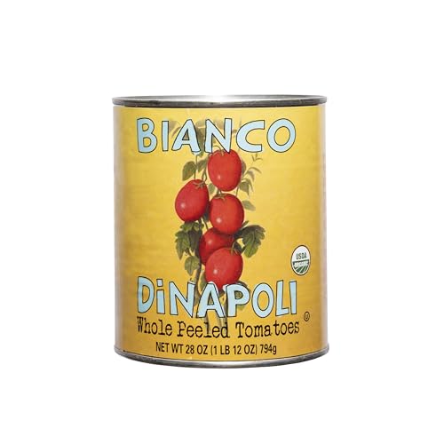 Bianco DiNapoli Organic Whole Peeled Tomatoes, 28 oz, 6 pack