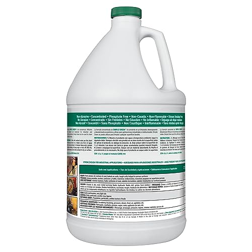 SIMPLE GREEN ndustrial Cleaner and Degreaser, 1 US GALLON