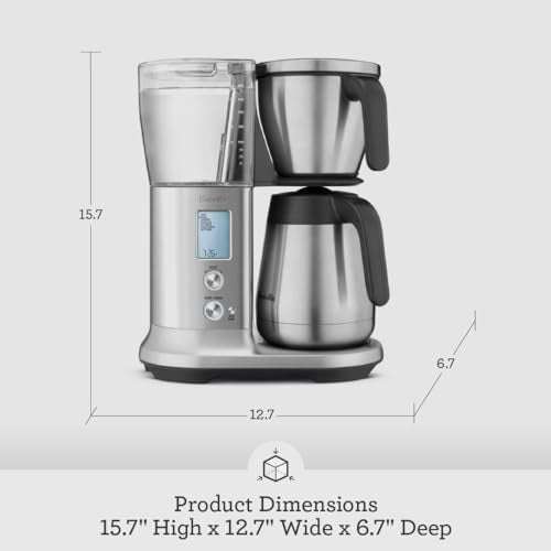 Breville Precision Brewer Drip Coffee Machine BDC450BSS, Thermal Carafe