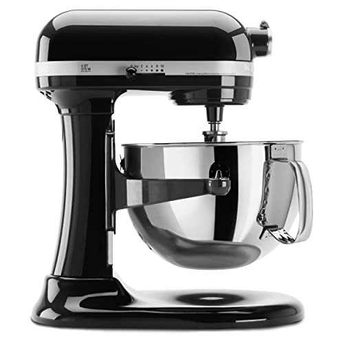 KitchenAid KP26M1XOB 6 Qt. Professional 600 Series Bowl-Lift Stand Mixer - Onyx Black