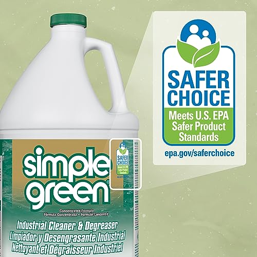 SIMPLE GREEN ndustrial Cleaner and Degreaser, 1 US GALLON