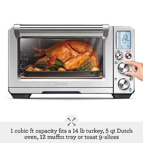 Breville the Smart Oven Air Fryer Pro, BOV900BSS, Brushed Stainless Steel