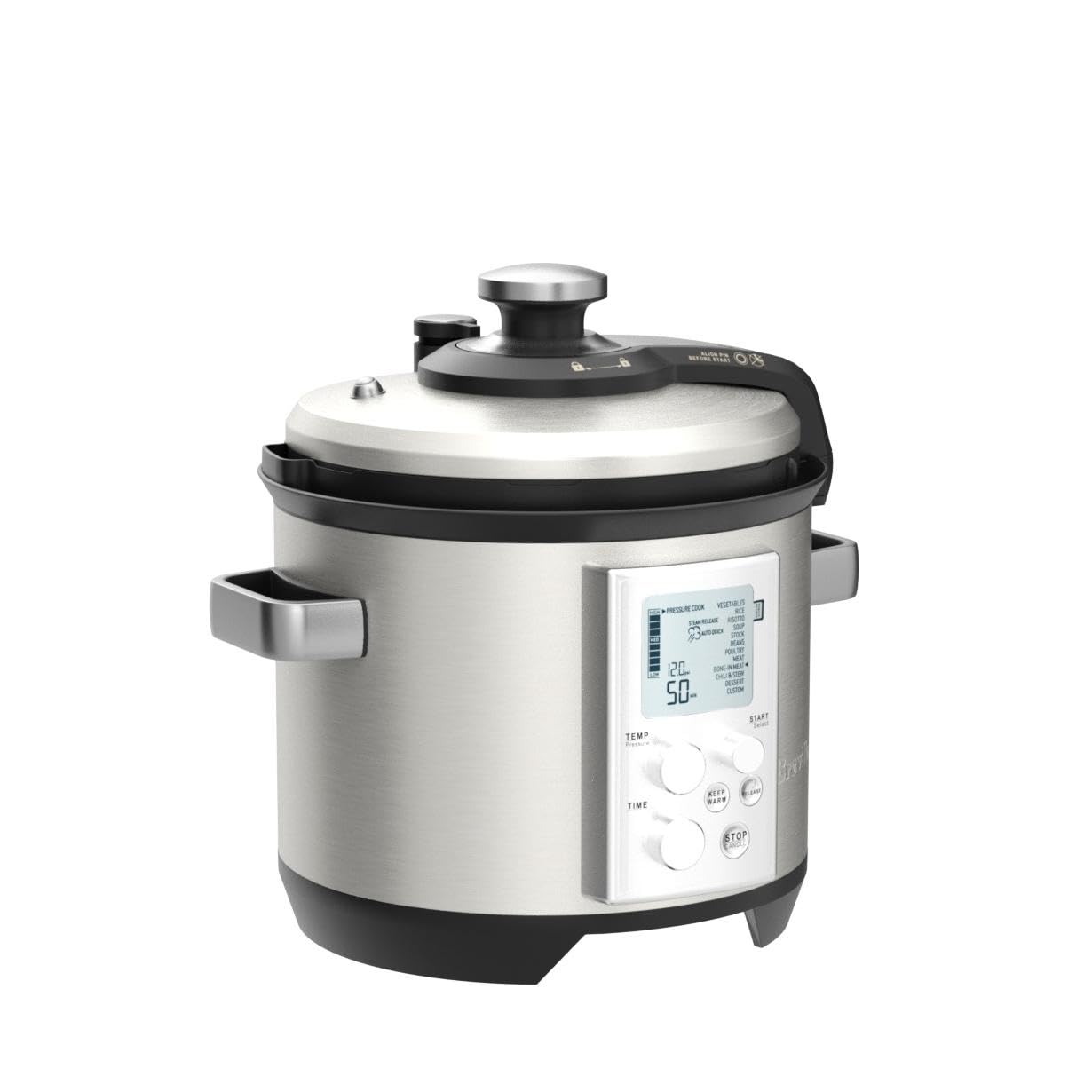 Breville Fast Slow Pro Pressure Cooker BPR700BSS, Brushed Stainless Steel