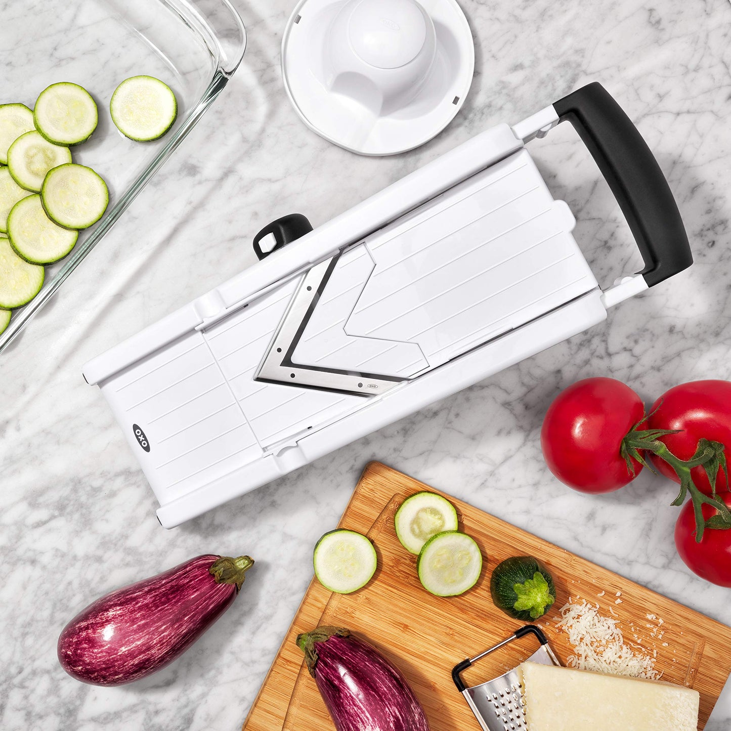 OXO Good Grips V-Blade Mandoline Slicer, White