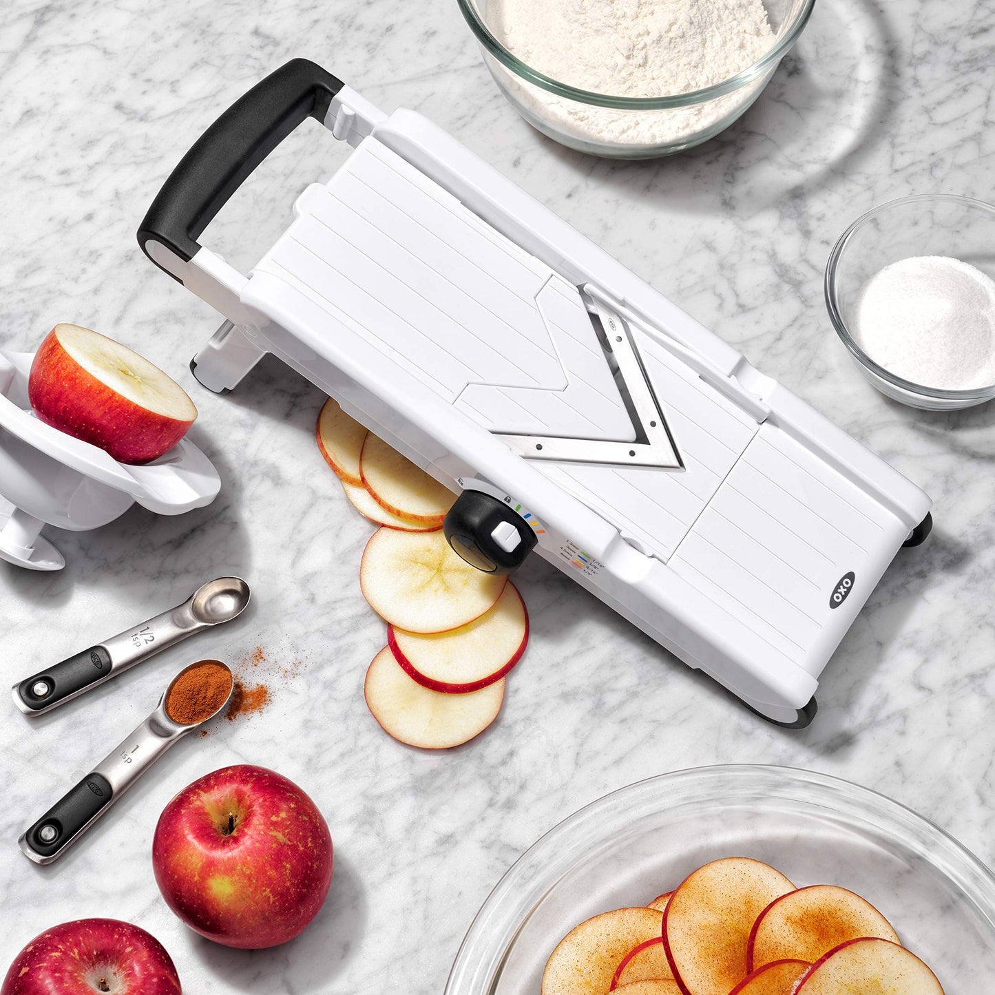 OXO Good Grips V-Blade Mandoline Slicer, White